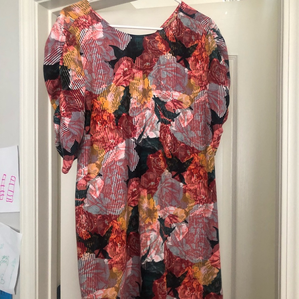 Halogen from Nordstrom tunic dress multicolor size M (runs  generous)